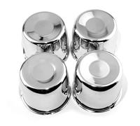 RhinoTuning 4 Pcs Set 4.25" Wheel Centre Cap OD 117mm ID 108mm Centre caps Hub Caps Wheel Hub Centre Covers Hub Covers for 4.25" trailer/truck rims center bore 3.54" tall (Chrome)