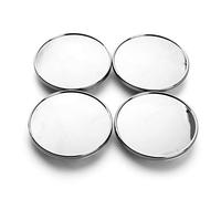 RhinoTuning 4 Pcs Set 70mm Wheel Centre Cap OD 70mm ID 60mm Wheel Hub Centre Covers Hub Covers Hub Caps Compatible with RK,RX,RW,RM,CH,RT,LM for 09.24.467(Black Chrome)