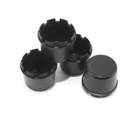 RhinoTuning 4 PCS wheel centre caps OD 71.7mm ID 67mm Hub cap height 59.2mm car hub cap (Matt black).