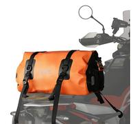Rhinowalk 20L Waterproof Duffle Dry Bag - Motorcycle Tail & Seat Bag, Rear Rack & Trunk Compatible - Camping, Boating, Bicycling, Travel (Orange)