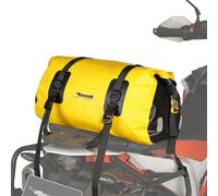 Rhinowalk 20L Waterproof Duffle Dry Bag - Motorcycle Tail & Seat Bag, Rear Rack & Trunk Compatible - Camping, Boating, Bicycling, Travel (Yellow)