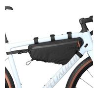 Rhinowalk Bicycle Front Frame Bag Bike Under Top Tube Triangle Bag Lightweight 2.9L Touring Pack Cycling Nylon Pouch for Mountain Road Bike(Black)