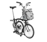 Rhinowalk Bike Handlebar Bag for Brompton Folding Bike Quick Release Bicycle Front Bag with Shoulder Strap for Urban Cycling