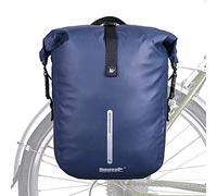 Rhinowalk Bike Pannier Bag Waterproof 18L Bicycle Cargo Rack Saddle Bag Laptop Backpack for Professional Cycling Accessories-Blue
