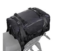 Rhinowalk Motor Pannier Bag 10/20/30L Multifunctional Waterproof Rear Rack Trunk Motorcycle Seat Bag, Black 30L