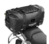 Rhinowalk Motorcycle Rear Bag, Waterproof Duffle Travel Bag with Large Storage Space for Camping, Boating, Bicycle, 60 Litre, Black