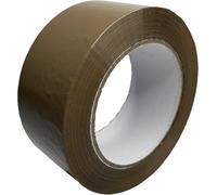 Rhinox General Purpose Brown Packaging Tape 6 Rolls Cellotape Per Carton 48mm x 66m Ideal For Cardboard Box Wrapping Packing Boxing Parcels Moving House Removals Strong Parcel Boxes (48MM X 132M)