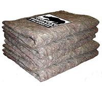 Rhinox Pack of 5 Furniture Moving Van Removal Packing Transit Fabric Blankets -200cm x 150cm