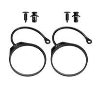 RhiVrillion 2 x fuel cap retaining strap 180201556 - compatible with Audi A4 A6 Q5 A3 A8 Q7 A5, for most vehicle models, includes 2 x retaining straps, 2 x buckles, 4 x latches