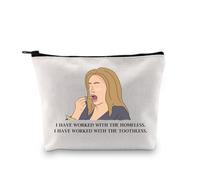 RHOBH Inspired Gift Real Housewives Zipper Pouch Makeup Bag for TV Series Lovers (Toothless Bag EU)
