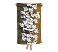RHODAN Children's bath towel, beach towel, beach towel, one-sided print, sand protection, sun protection (3.70 x 140 cm)