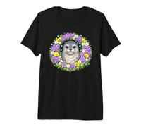 Rhode Island Coastal Cutie Wreath Premium T-Shirt