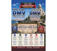 Rhode Island DMV English Test Made Easy™: Driver’s License Written Test Study Guide with Practice Questions | English & Spanish Edition