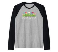Rhode Island Floral Vacation Group Matching Raglan Baseball Tee