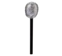 Rhode Island Novelty 10 Inch Glitter Microphone, One per Order