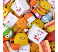 Rhode Island Novelty 2 Inch Rubber Fast Food Collectible (50 Pieces Per Order)