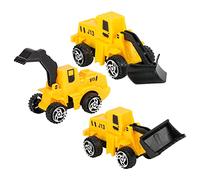 Rhode Island Novelty 2" Pull Back Construction Trucks, 24 Pieces per Order