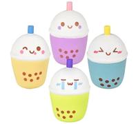 Rhode Island Novelty 3.5" Squish and Stretch Bubble Tea