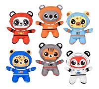 Rhode Island Novelty 5" Astronaut Animals Plush
