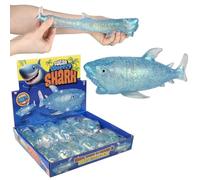 Rhode Island Novelty 6" Squeezy Sugar Shark (1 Per Order, Style May Vary)