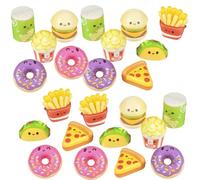 Rhode Island Novelty Micro Squish Fun Foods | Multicolor | 1.5"-2.25" | 24 pcs per pk