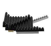 Rhode Island Novelty Mini Blocks Stingray Building Set - 3D Mini Animal Figure - Includes Storage Container - Collectible Ocean Series - Ages 3+ - 1 Count