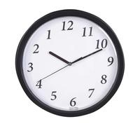 Rhode Island Novelty Quirky Backwards Joke Clock-9" (1Pc.) -Amusing Game Prize or Hilarous Gag Gift, Black & White, One Size