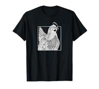 Rhode Island Red Chicken - Vintage Farm Art T-Shirt