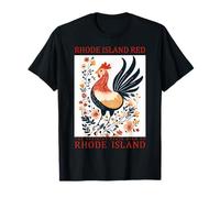 Rhode Island Red State Bird Travel Souvenir T-Shirt