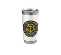 Rhode Island State Seal Flag Stainless Steel Insulated Tumbler