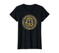 Rhode Island State Seal Flag Value Graphic T-Shirt