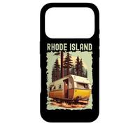 Rhode Island Sunset retro 70s vintage hiking camping funny Case for iPhone 17 Pro