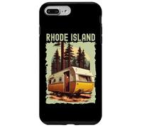 Rhode Island Sunset retro 70s vintage hiking camping funny Case for iPhone 7 Plus/8 Plus
