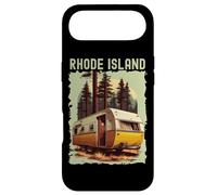 Rhode Island Sunset retro 70s vintage hiking camping funny Case for iPhone Air