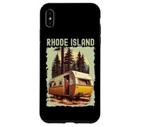 Rhode Island Sunset retro 70s vintage hiking camping funny Case for iPhone XS Max