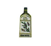 Rhodes Greece 3D Oil Fridge Magnet Souvenir Gift,Resin Handmade Rhodes Refrigerator Magnet Home & Kitchen Decoration Collection