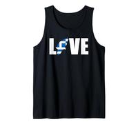 Rhodes Island Map Greece Lovers Outfit Love Tank Top