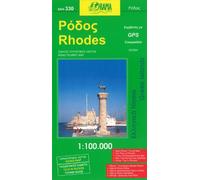 Rhodes ~ Road Map (Supersedes Road Editions map 202)