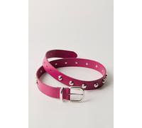 Rhodes Stud Belt at Free People in Love Potion, Size: M/L - female