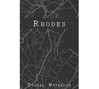 Rhodes Travel Notebook: 6x9 Travel Journal with prompts and Checklists perfect gift for your Trip to Rhodes (Greece) for every Traveler