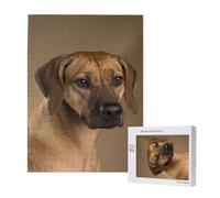 Rhodesian Ridgeback,500 Pieces Wooden Jigsaw Family Game Jigsaw Puzzles for Adults Teens