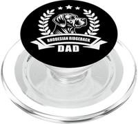 Rhodesian Ridgeback Dad - Banner and Ear Wreath on Chest PopSockets PopGrip for MagSafe