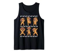 Rhodesian Ridgeback Dancing Dog Lovers Funny Design Tank Top