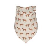 Rhodesian Ridgeback Dog Breed Pet Tan,Bib Scarf Triangle Hood Adjustable Pet Scarf Washable Hood Suitable for Small, Medium and Large Dogs and Cats