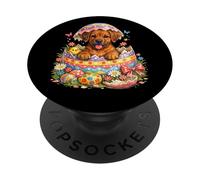 Rhodesian Ridgeback Easter Egg Hatched | Cute Puppy Dog PopSockets Adhesive PopGrip