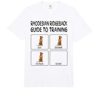 Rhodesian Ridgeback Guide to Training Dog Obedience Comfort Colors Adult Heavyweight T-Shirt