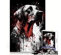 Rhodesian Ridgeback Hard Jigsaw Puzzle for Adults 1000 Pieces Mind Challenge Toy Gentle Leisure Precise Cut Memorable Gift (38x52cm)
