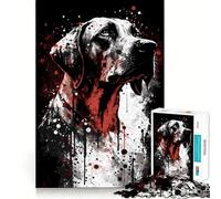 Rhodesian Ridgeback Hard Jigsaw Puzzle for Adults 1000 Pieces Mind Challenge Toy Gentle Leisure Precise Cut Memorable Gift (38x52cm)