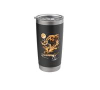 Rhodesian Ridgeback Howling to The Moon Stainless Steel Insulated Tumbler