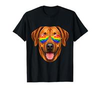 Rhodesian Ridgeback LGBTQ Pride Month Value Graphic T-Shirt